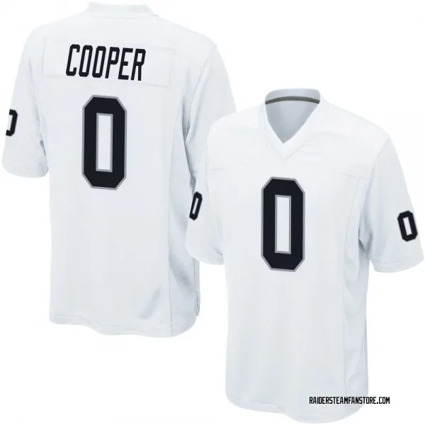 Men's Amari Cooper Las Vegas Raiders Game White Jersey