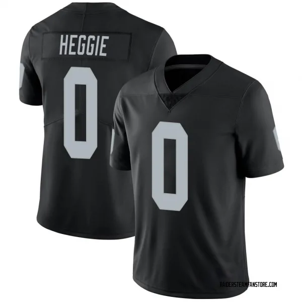 Men's Brett Heggie Las Vegas Raiders Limited Black Team Color Vapor Untouchable Jersey