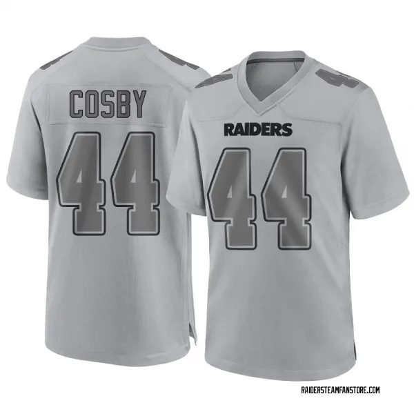 Men's Bryce Cosby Las Vegas Raiders Game Gray Atmosphere Fashion Jersey
