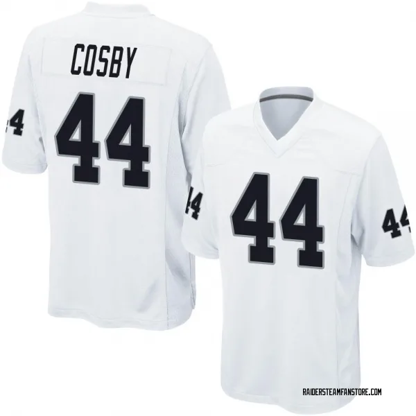 Men's Bryce Cosby Las Vegas Raiders Game White Jersey