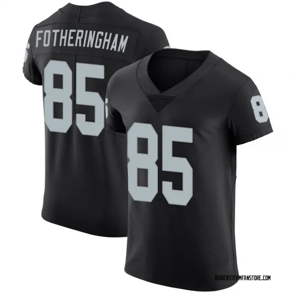 Men's Cole Fotheringham Las Vegas Raiders Elite Black Team Color Vapor Untouchable Jersey