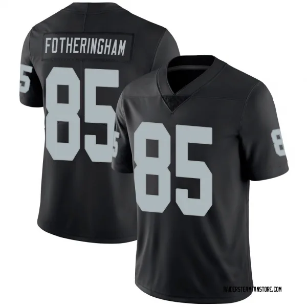 Men's Cole Fotheringham Las Vegas Raiders Limited Black Team Color Vapor Untouchable Jersey