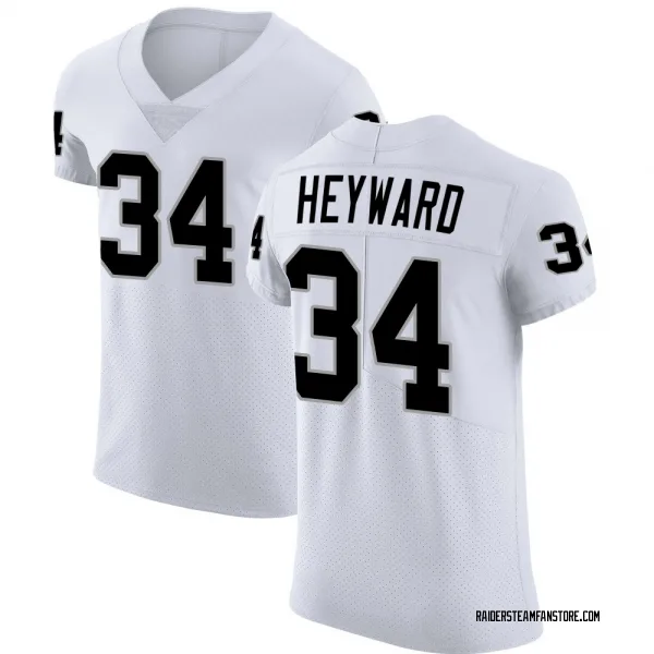Men's Connor Heyward Las Vegas Raiders Elite White Vapor Untouchable Jersey