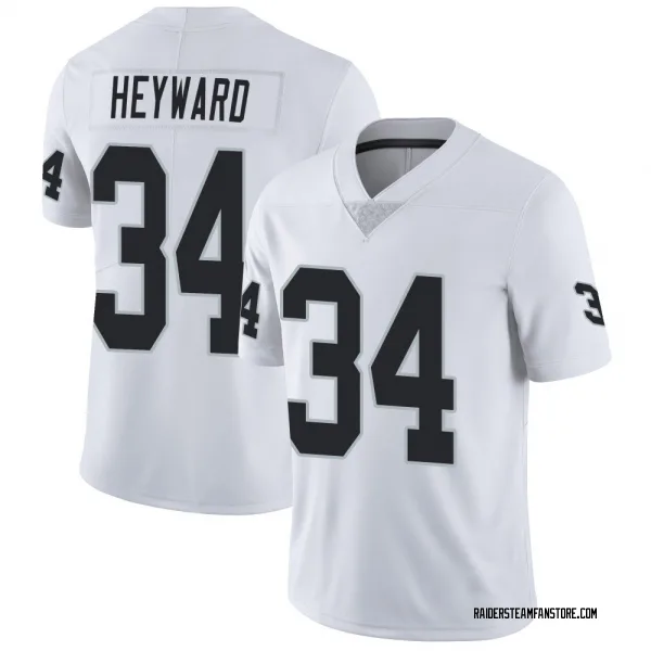 Men's Connor Heyward Las Vegas Raiders Limited White Vapor Untouchable Jersey