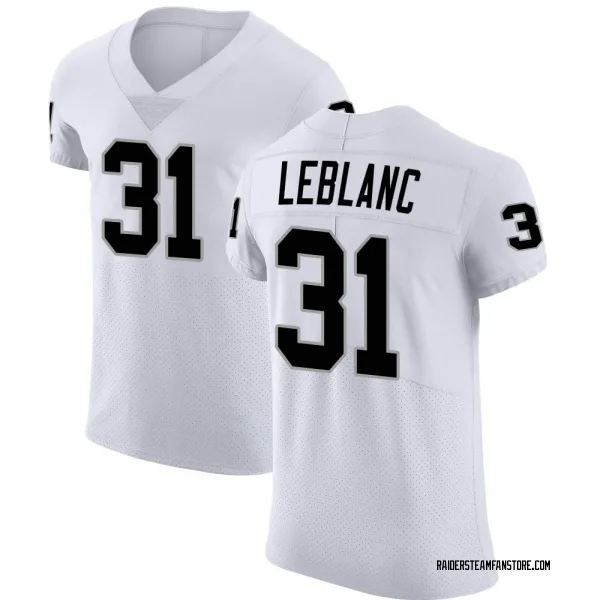 Men's Cre'Von LeBlanc Las Vegas Raiders Elite White Vapor Untouchable Jersey