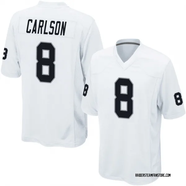 Men's Daniel Carlson Las Vegas Raiders Game White Jersey