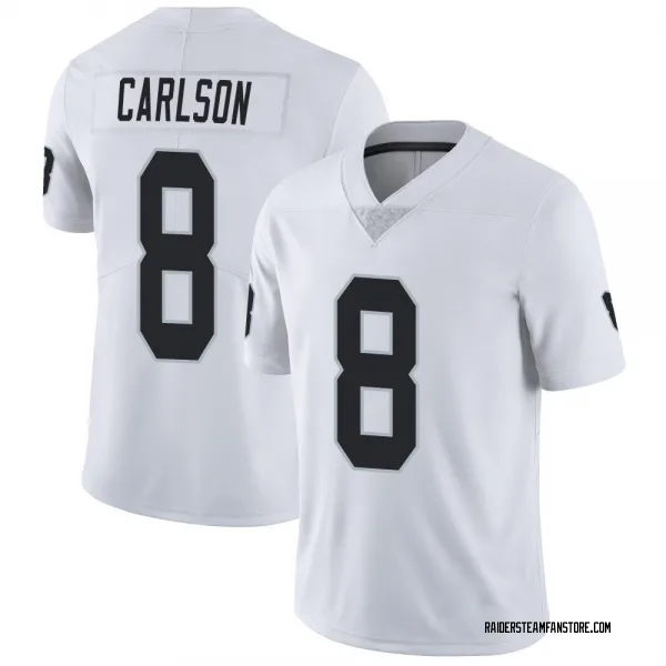 Men's Daniel Carlson Las Vegas Raiders Limited White Vapor Untouchable Jersey