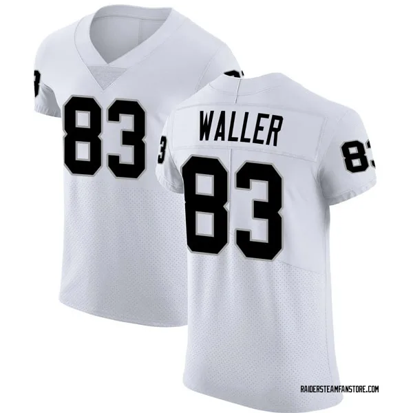 Men's Darren Waller Las Vegas Raiders Elite White Vapor Untouchable Jersey