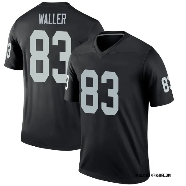 Men's Darren Waller Las Vegas Raiders Legend Black Jersey