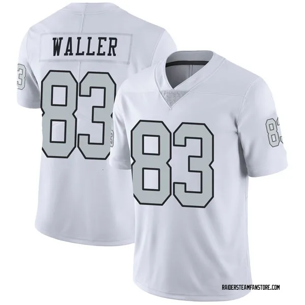 Men's Darren Waller Las Vegas Raiders Limited White Color Rush Jersey
