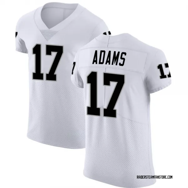 Men's Davante Adams Las Vegas Raiders Elite White Vapor Untouchable Jersey