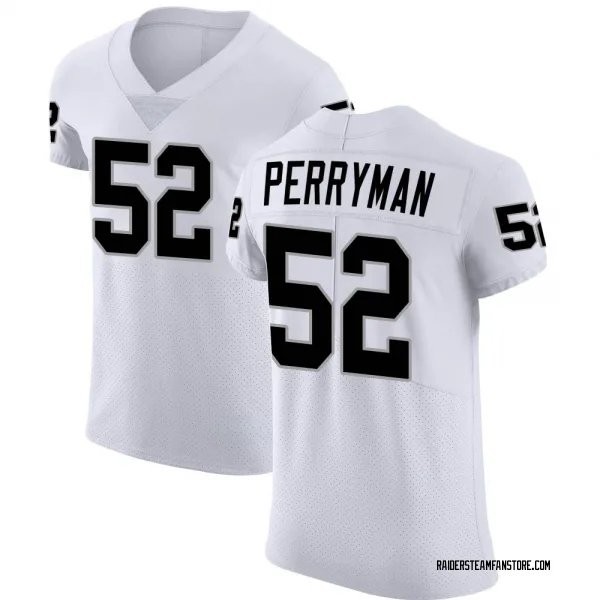 Men's Denzel Perryman Las Vegas Raiders Elite White Vapor Untouchable Jersey
