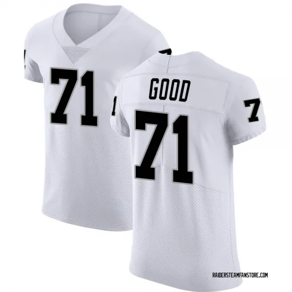 Men's Denzelle Good Las Vegas Raiders Elite White Vapor Untouchable Jersey