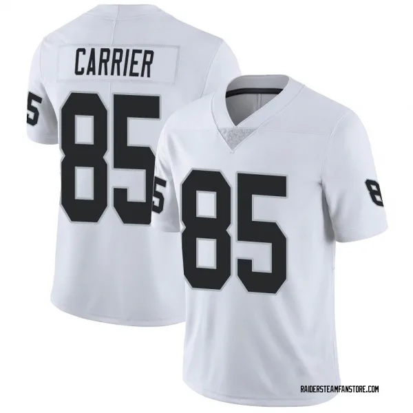 Men's Derek Carrier Las Vegas Raiders Limited White Vapor Untouchable Jersey