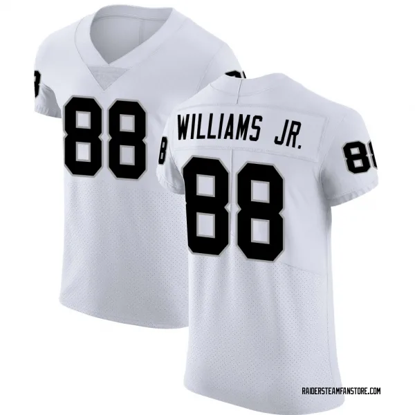 Men's E.J. Williams Jr. Las Vegas Raiders Elite White Vapor Untouchable Jersey
