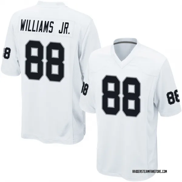 Men's E.J. Williams Jr. Las Vegas Raiders Game White Jersey