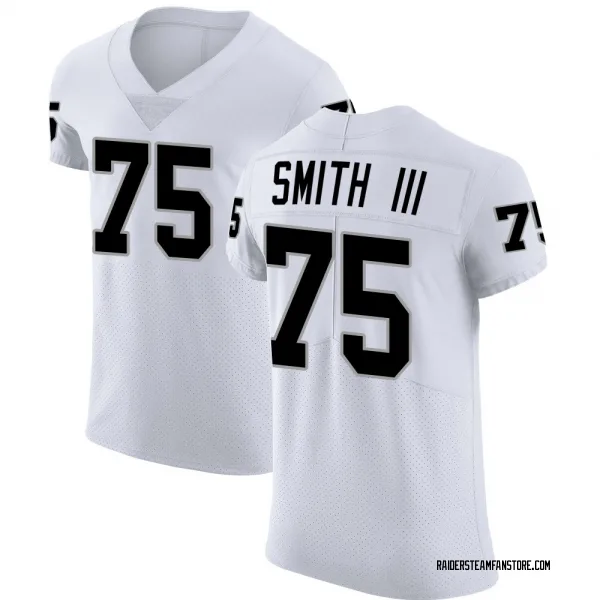 Men's Gary Smith III Las Vegas Raiders Elite White Vapor Untouchable Jersey