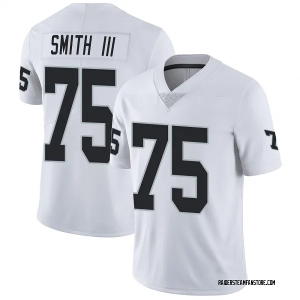 Men's Gary Smith III Las Vegas Raiders Limited White Vapor Untouchable Jersey
