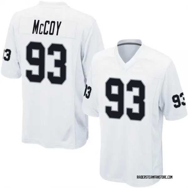 Men's Gerald McCoy Las Vegas Raiders Game White Jersey