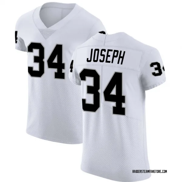 Men's Greg Joseph Las Vegas Raiders Elite White Vapor Untouchable Jersey