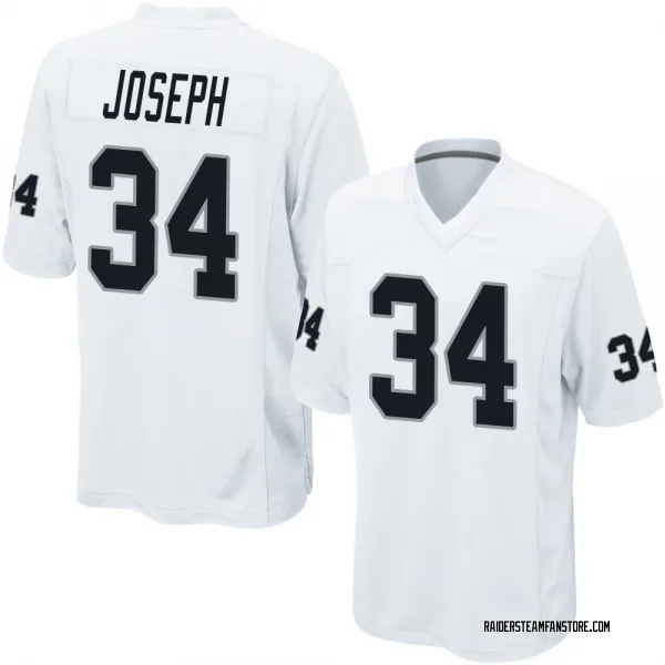 Men's Greg Joseph Las Vegas Raiders Game White Jersey