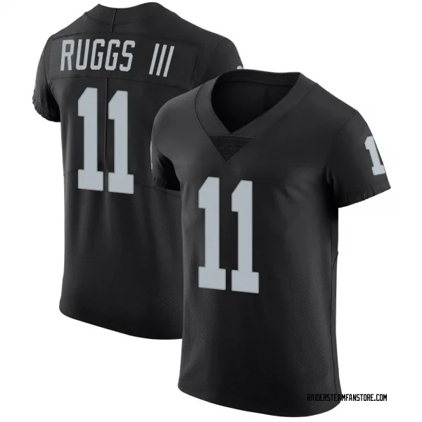 Men's Henry Ruggs III Las Vegas Raiders Elite Black Team Color Vapor Untouchable Jersey