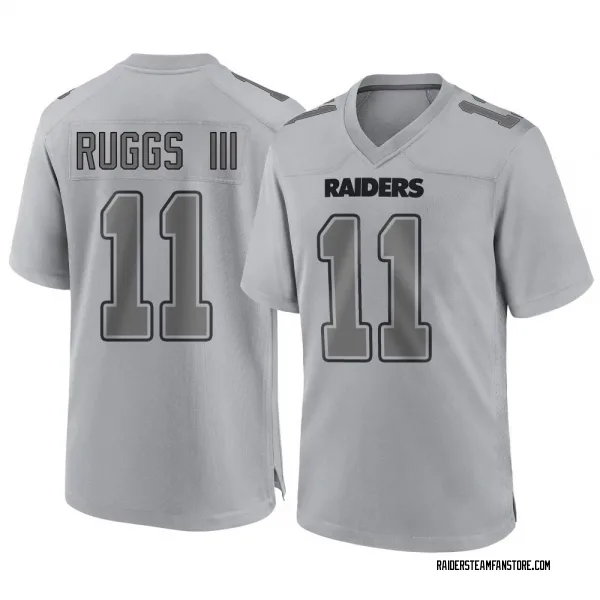 Men's Henry Ruggs III Las Vegas Raiders Game Gray Atmosphere Fashion Jersey