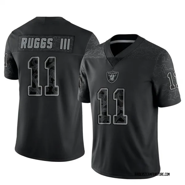 Men's Henry Ruggs III Las Vegas Raiders Limited Black Reflective Jersey