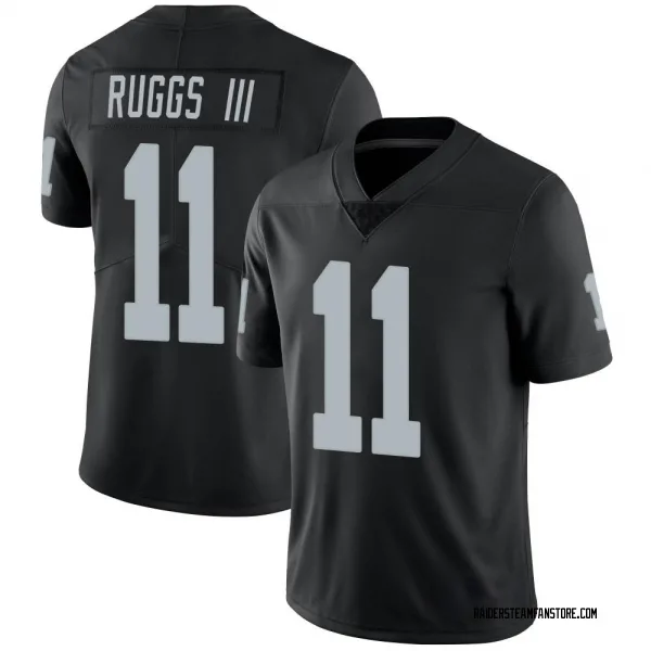 Men's Henry Ruggs III Las Vegas Raiders Limited Black Team Color Vapor Untouchable Jersey