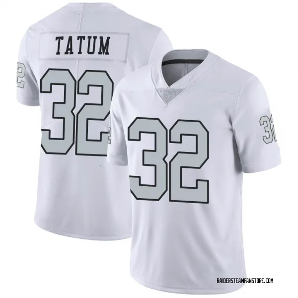 Men's Jack Tatum Las Vegas Raiders Limited White Color Rush Jersey
