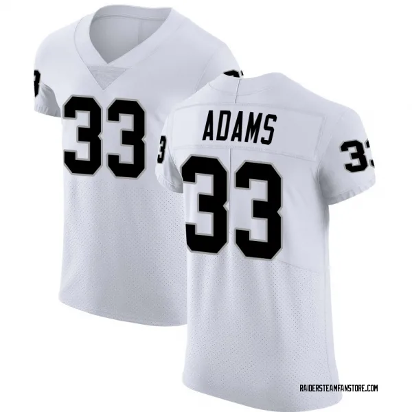 Men's Jamal Adams Las Vegas Raiders Elite White Vapor Untouchable Jersey