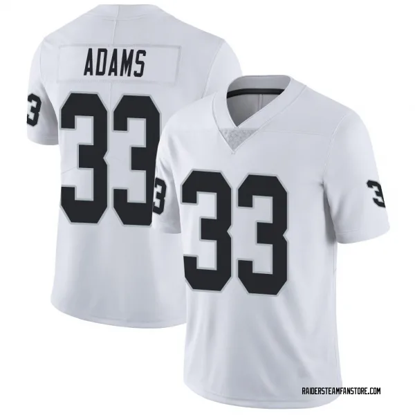 Men's Jamal Adams Las Vegas Raiders Limited White Vapor Untouchable Jersey