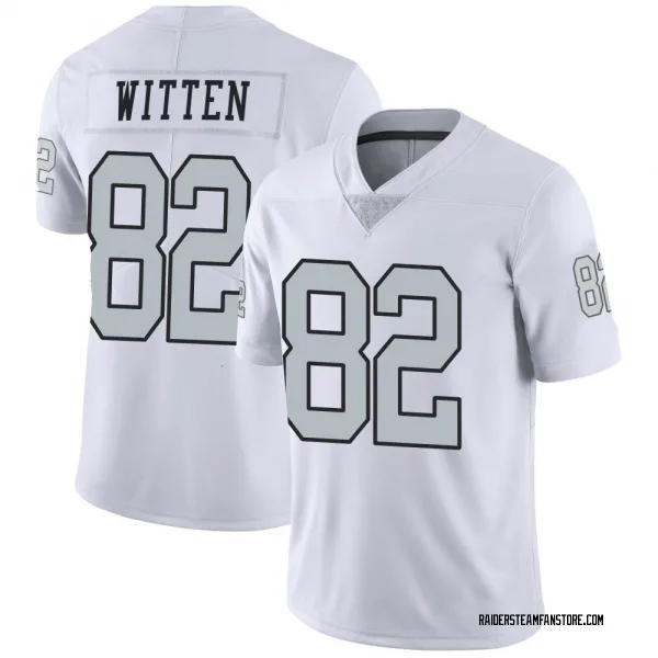 Men's Jason Witten Las Vegas Raiders Limited White Color Rush Jersey