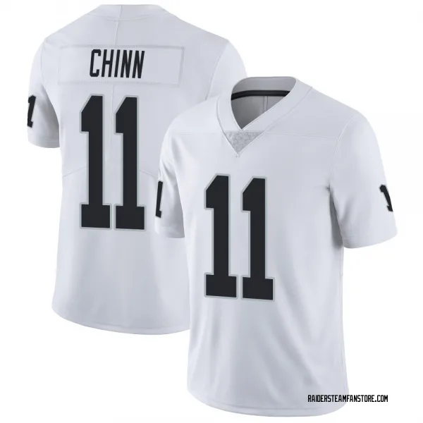 Men's Jeremy Chinn Las Vegas Raiders Limited White Vapor Untouchable Jersey