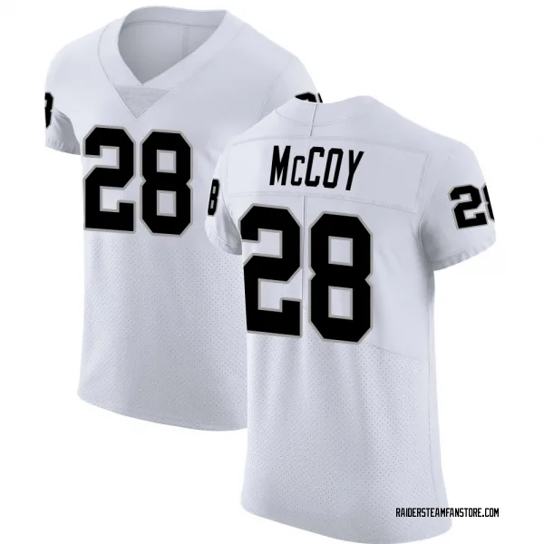 Men's Jermod McCoy Las Vegas Raiders Elite White Vapor Untouchable Jersey