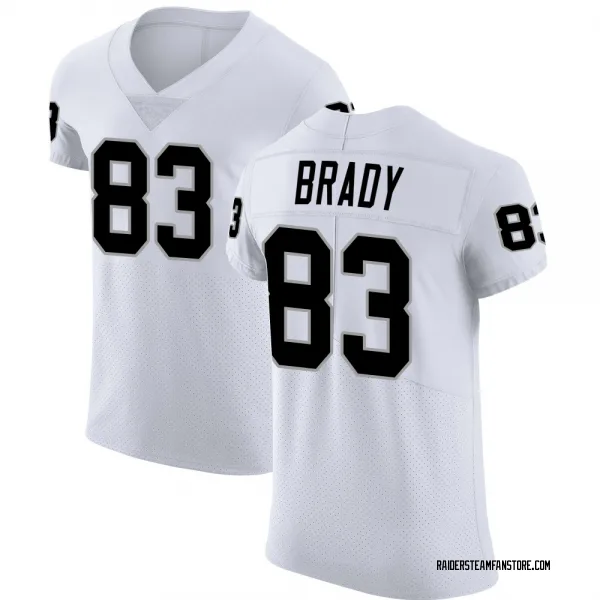 Men's Jonathan Brady Las Vegas Raiders Elite White Vapor Untouchable Jersey