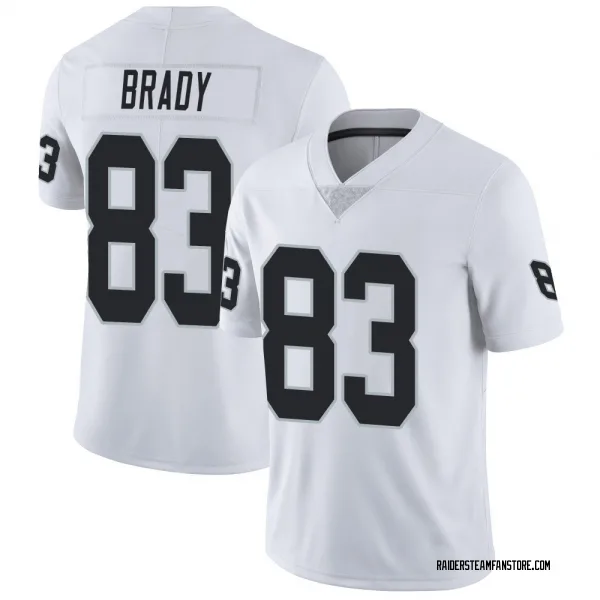 Men's Jonathan Brady Las Vegas Raiders Limited White Vapor Untouchable Jersey
