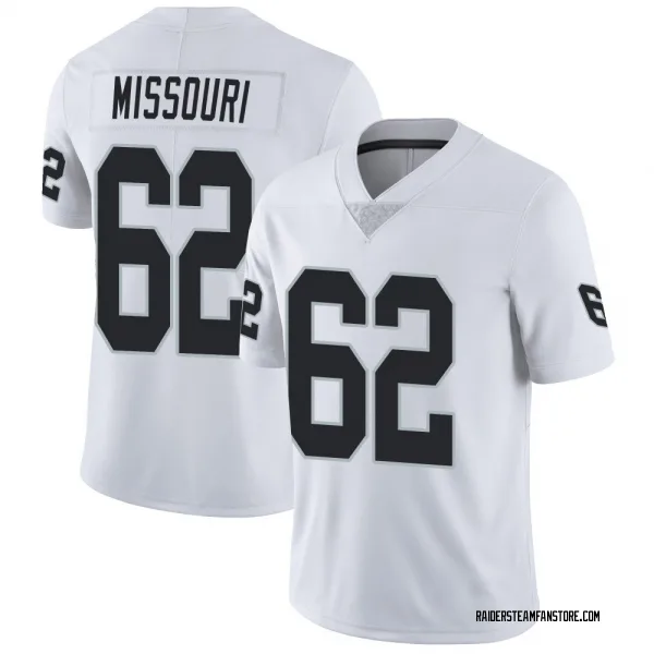 Men's Kamar Missouri Las Vegas Raiders Limited White Vapor Untouchable Jersey