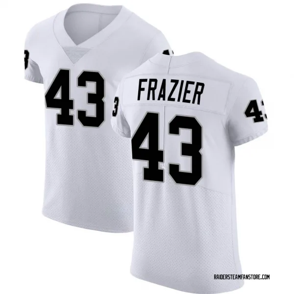 Men's Kavon Frazier Las Vegas Raiders Elite White Vapor Untouchable Jersey