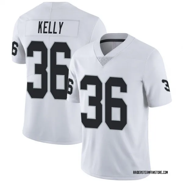 Men's Kyu Blu Kelly Las Vegas Raiders Limited White Vapor Untouchable Jersey