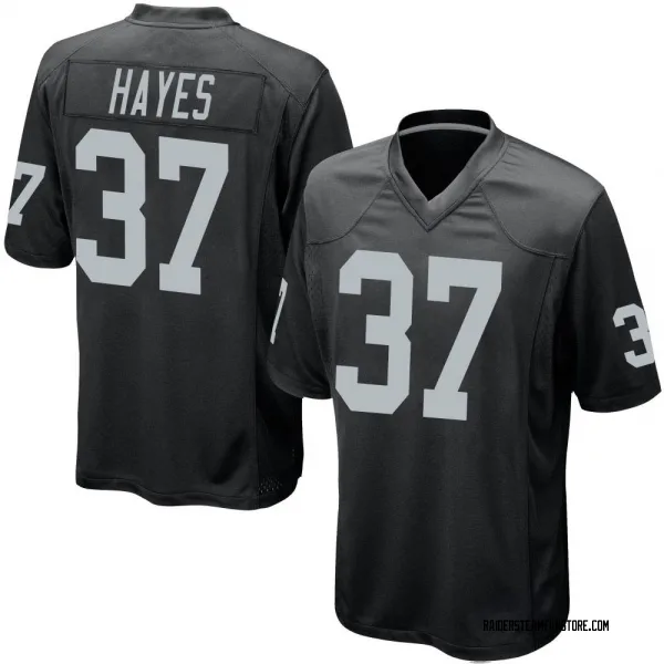 Men's Lester Hayes Las Vegas Raiders Game Black Team Color Jersey