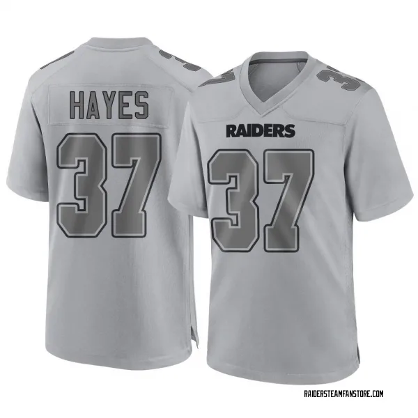 Men's Lester Hayes Las Vegas Raiders Game Gray Atmosphere Fashion Jersey