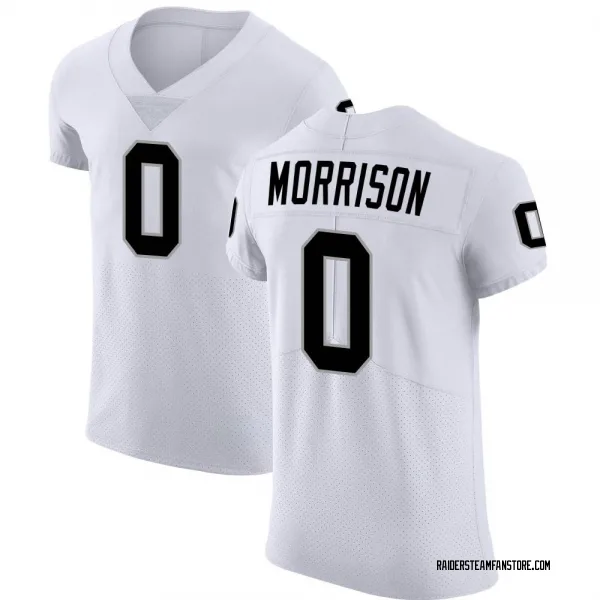 Men's Malkelm Morrison Las Vegas Raiders Elite White Vapor Untouchable Jersey