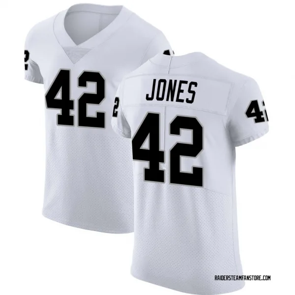 Men's Matt Jones Las Vegas Raiders Elite White Vapor Untouchable Jersey