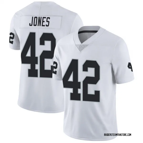 Men's Matt Jones Las Vegas Raiders Limited White Vapor Untouchable Jersey