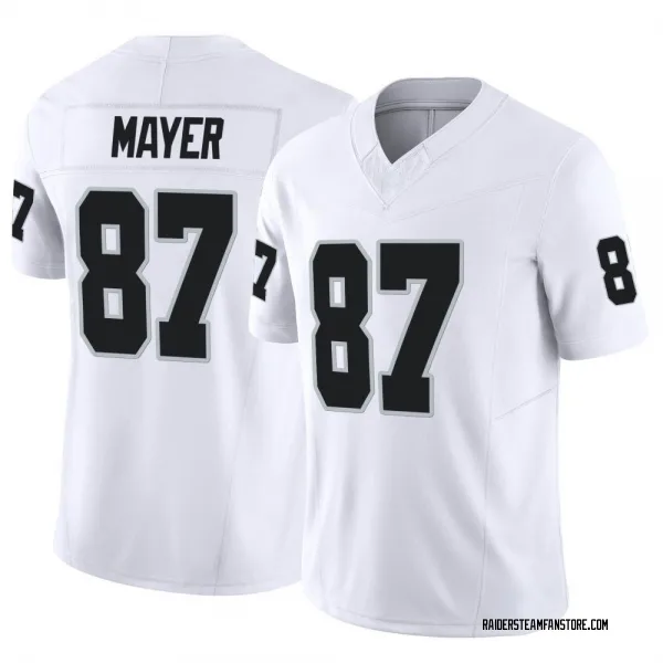 Men's Michael Mayer Las Vegas Raiders Limited White Vapor F.U.S.E. Jersey