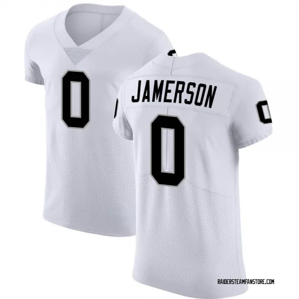 Men's Natrell Jamerson Las Vegas Raiders Elite White Vapor Untouchable Jersey