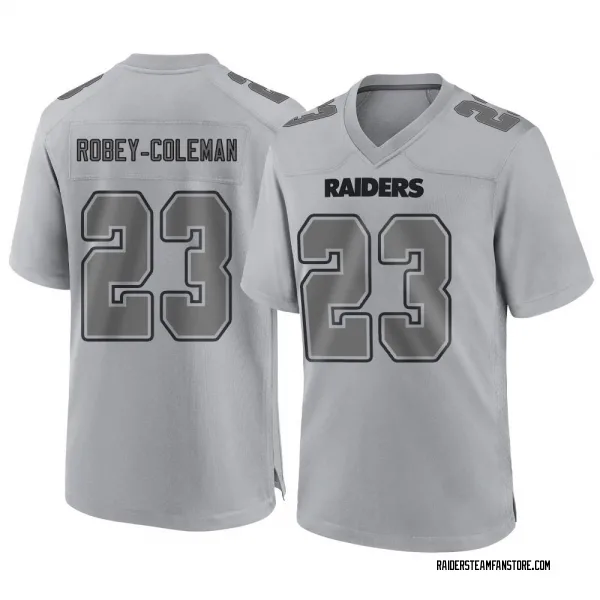 Men's Nickell Robey-Coleman Las Vegas Raiders Game Gray Atmosphere Fashion Jersey