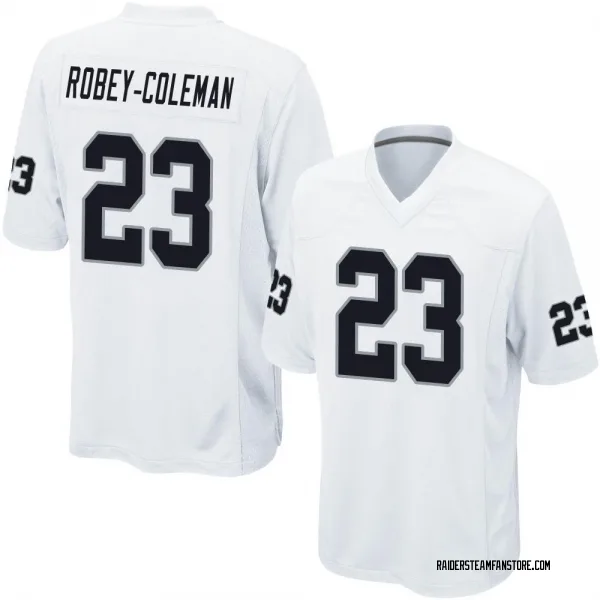 Men's Nickell Robey-Coleman Las Vegas Raiders Game White Jersey
