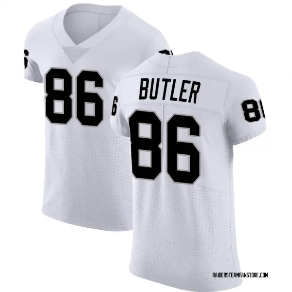 Men's Paul Butler Las Vegas Raiders Elite White Vapor Untouchable Jersey